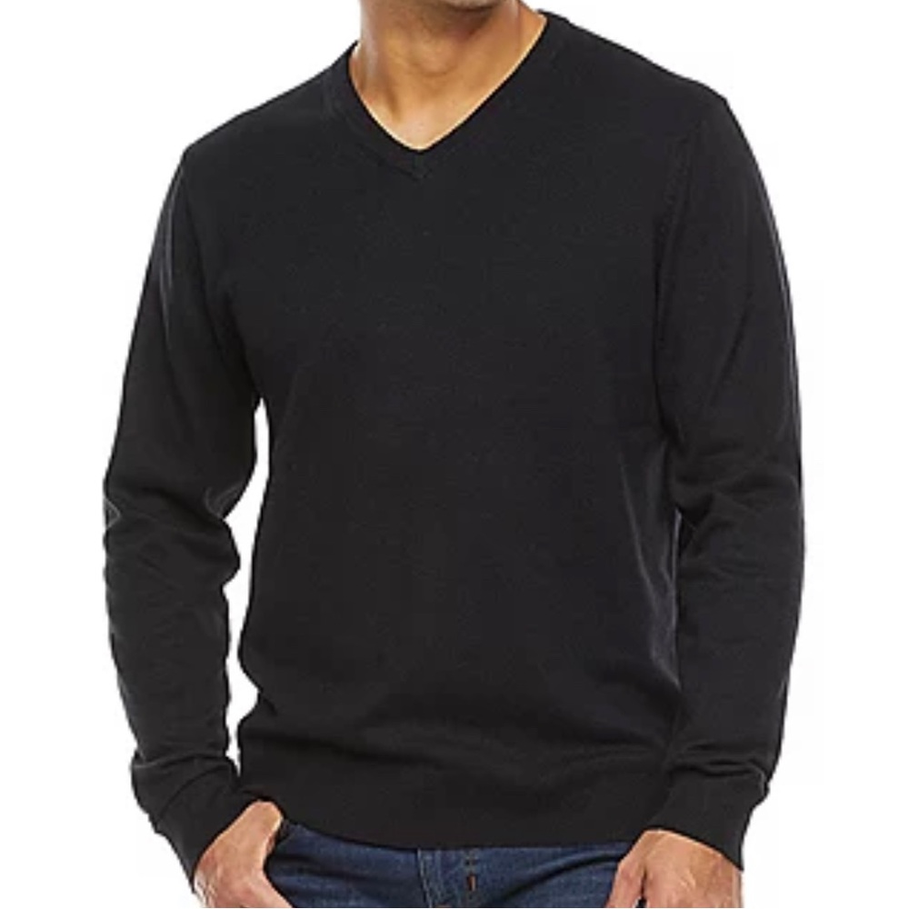 St. John’s Bay Black Long sleeved Shirt